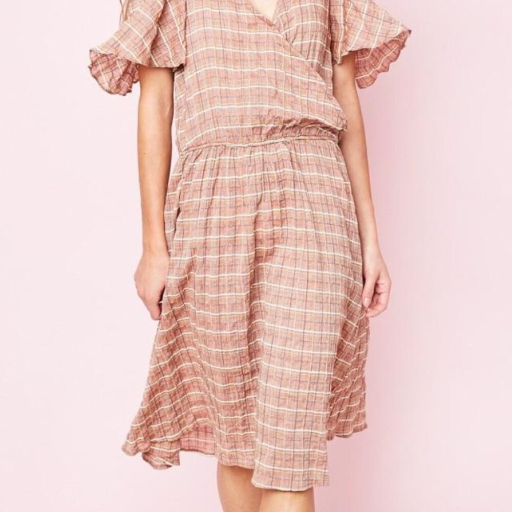 Hayden Cold Shoulder Midi Dress